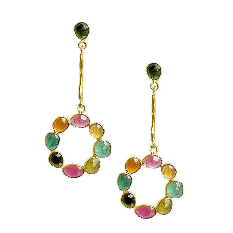 Azahara, Tourmaline Earrings