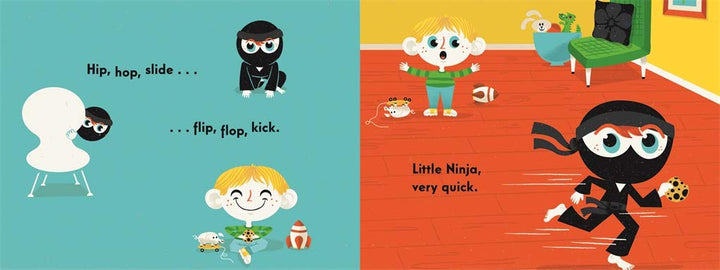 Ninja, Ninja, Never Stop! Book