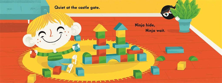Ninja, Ninja, Never Stop! Book
