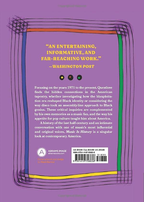 Music Is History: Questlove Book