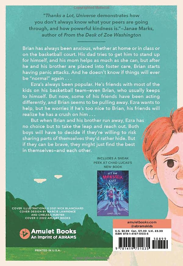 Thanks a Lot, Universe Book