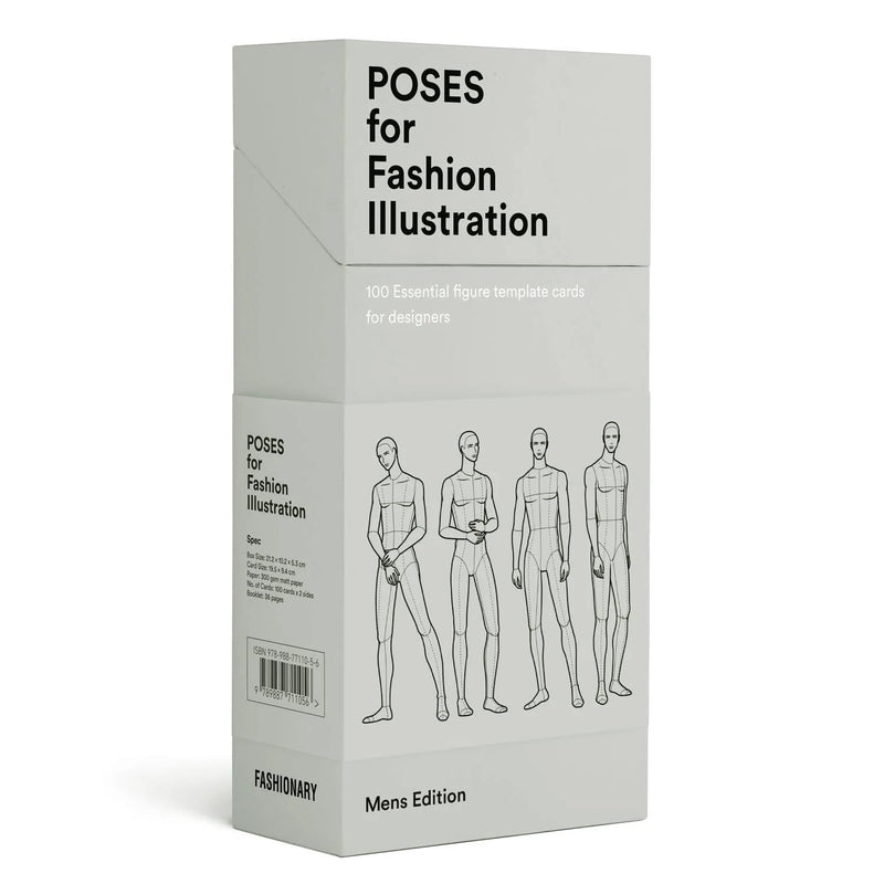 Poses for Fashion Illustration - Mens Cards
