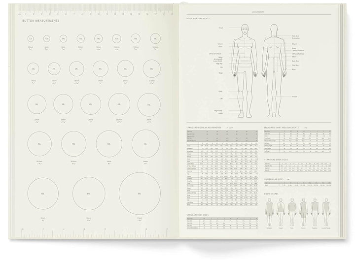 Fashionary Menswear Sketchbook A4 Book