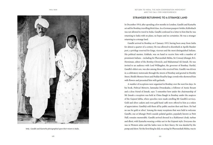Gandhi: An Illustrated Biography Book