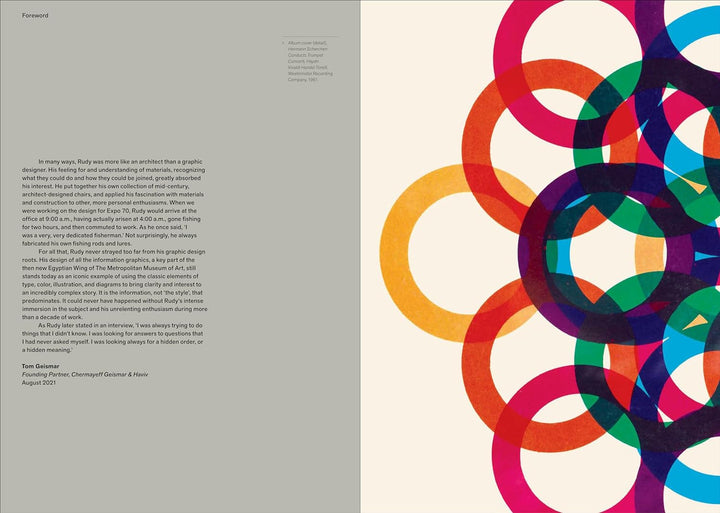 Rudolph de Harak Graphic Designer: Rational Simplicity Book