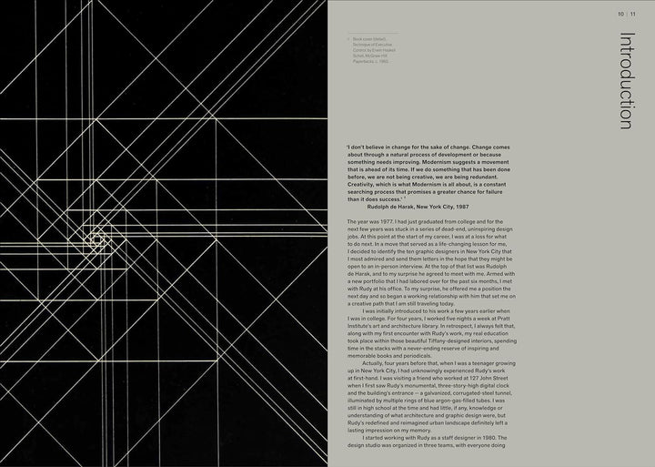 Rudolph de Harak Graphic Designer: Rational Simplicity Book