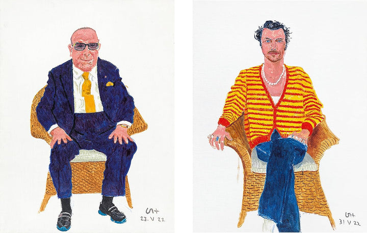 David Hockney: Normandy Portraits Book
