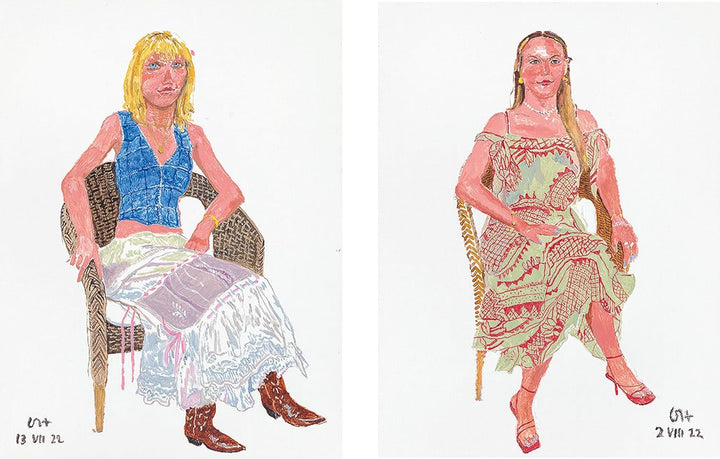 David Hockney: Normandy Portraits Book