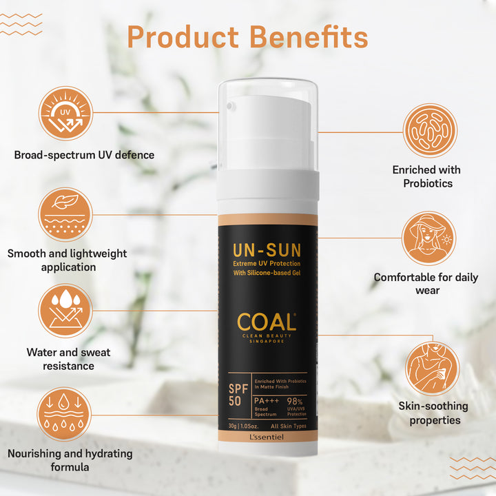 Un-Sun SPF 50 PA+++ Sunscreen with Probiotics