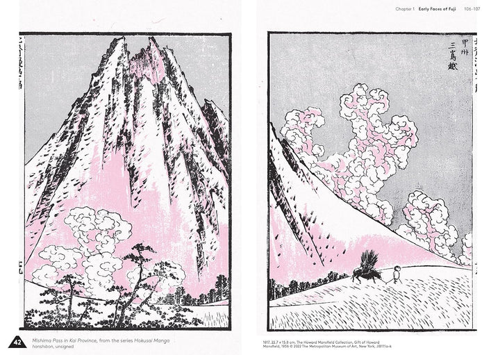 Hokusai's Fuji  Book