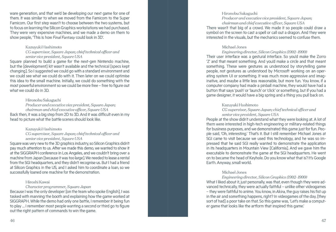 500 Years Later: An Oral History of Final Fantasy VII Book