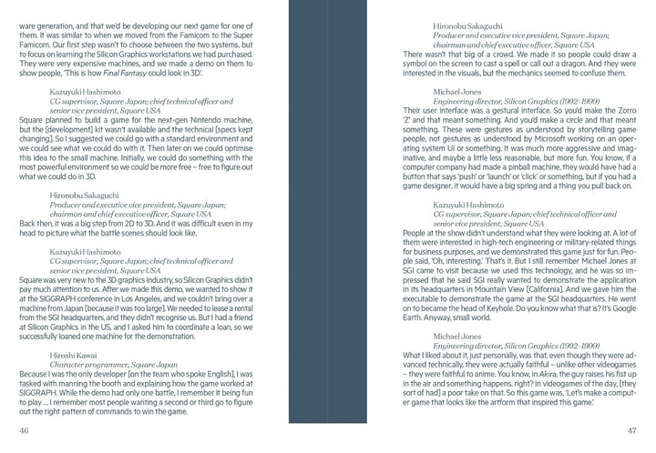500 Years Later: An Oral History of Final Fantasy VII Book