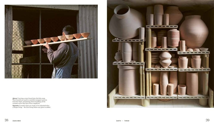 Earth & Fire: Modern potters, their tools, techniques and practices Book