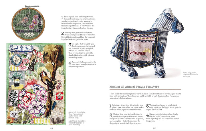 Textile Portraits: People and Places in Textile Art Book