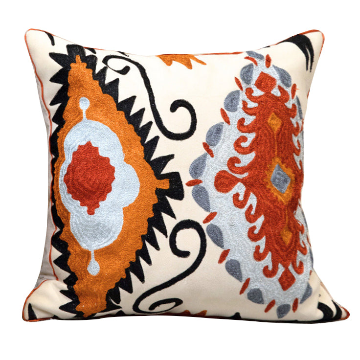 Kilim Aari Cushion Cover