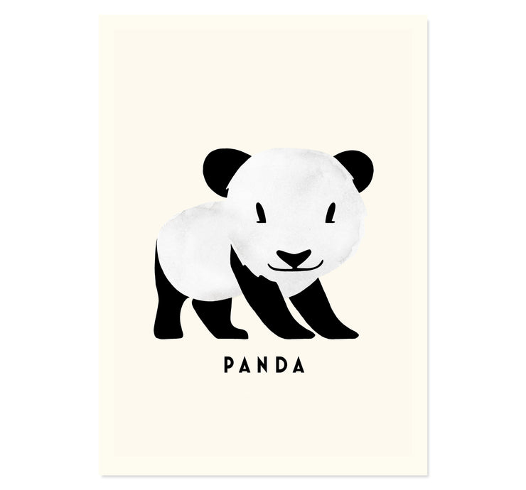 Panda By Erik Wintzell Art Print