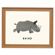 Rhino By Erik Wintzell Art Print