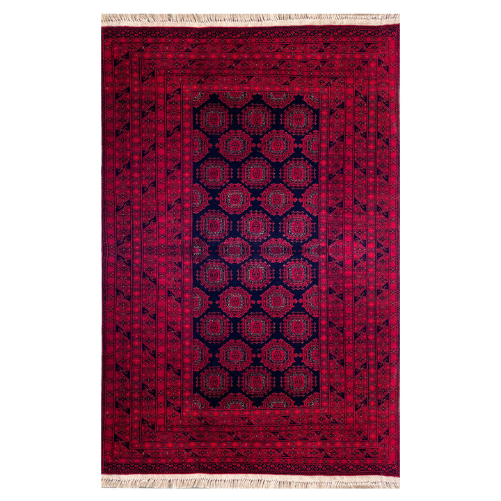 Afriki Sareki One-OF-A-Kind-Afghan Rug