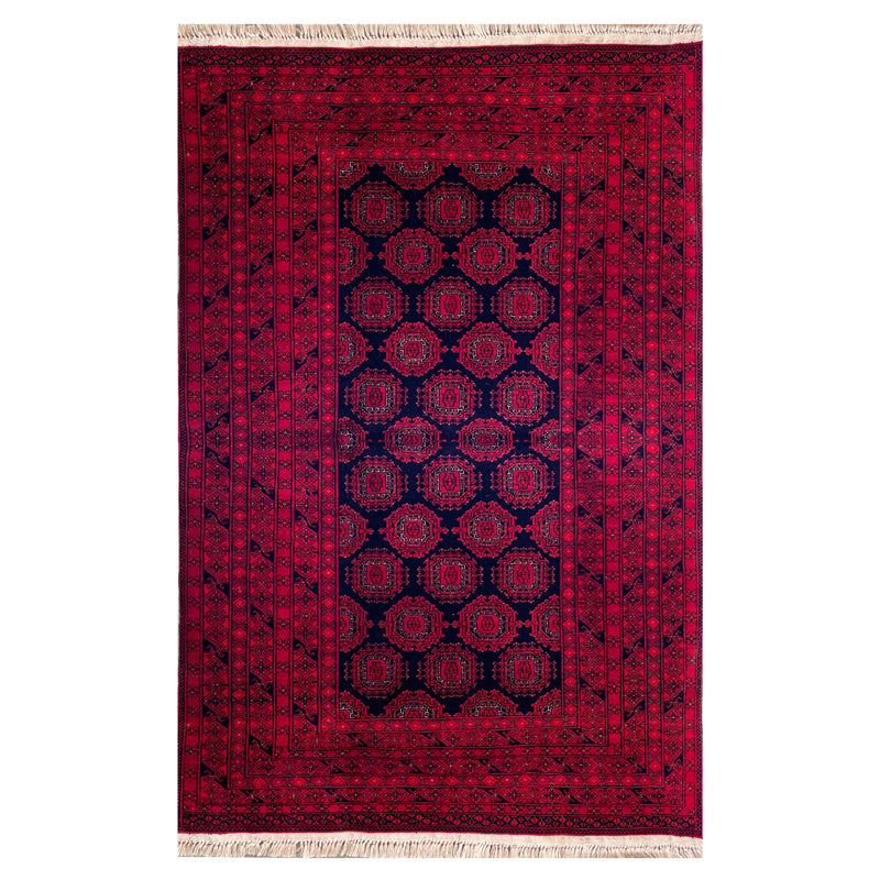 Afriki Sareki One-OF-A-Kind-Afghan Rug