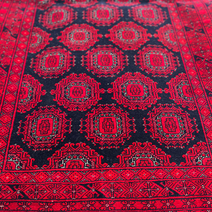 Afriki Sareki One-OF-A-Kind-Afghan Rug