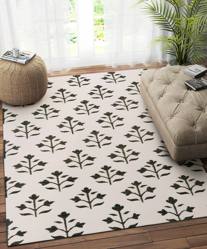 IVORY KILIM DHURRIE