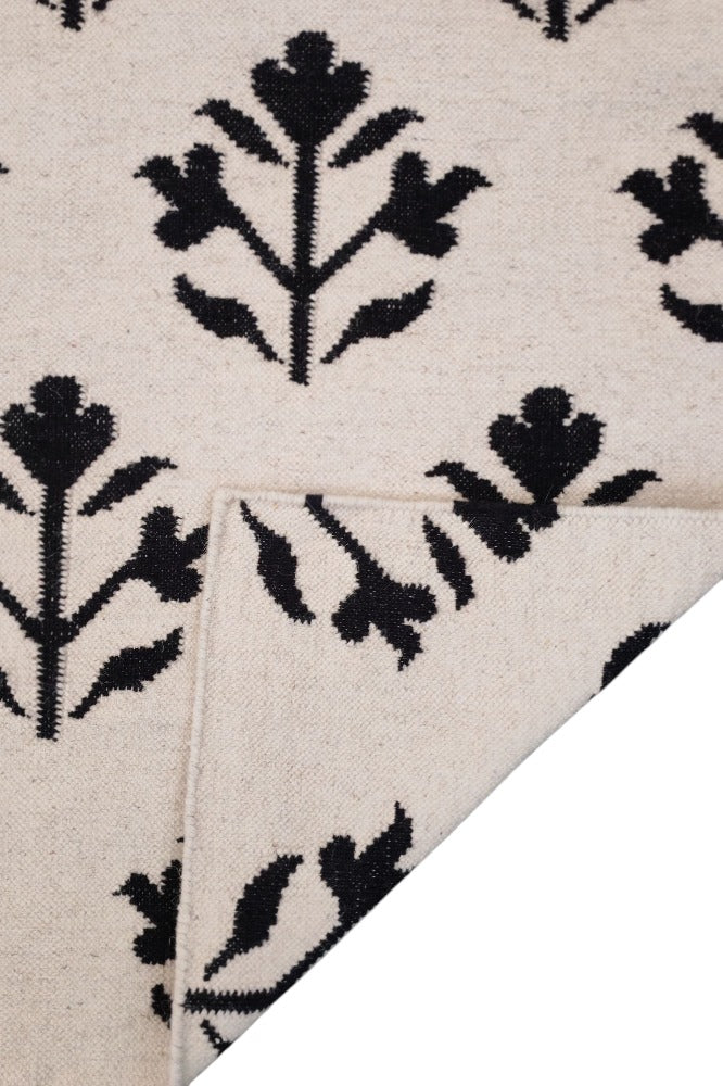 IVORY KILIM DHURRIE