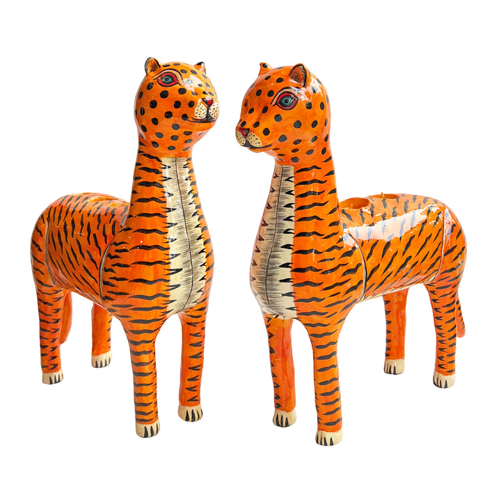 The Tiger Totem Candle Holders