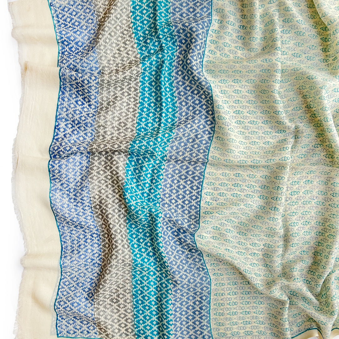 Cashmere Aqua Scarf