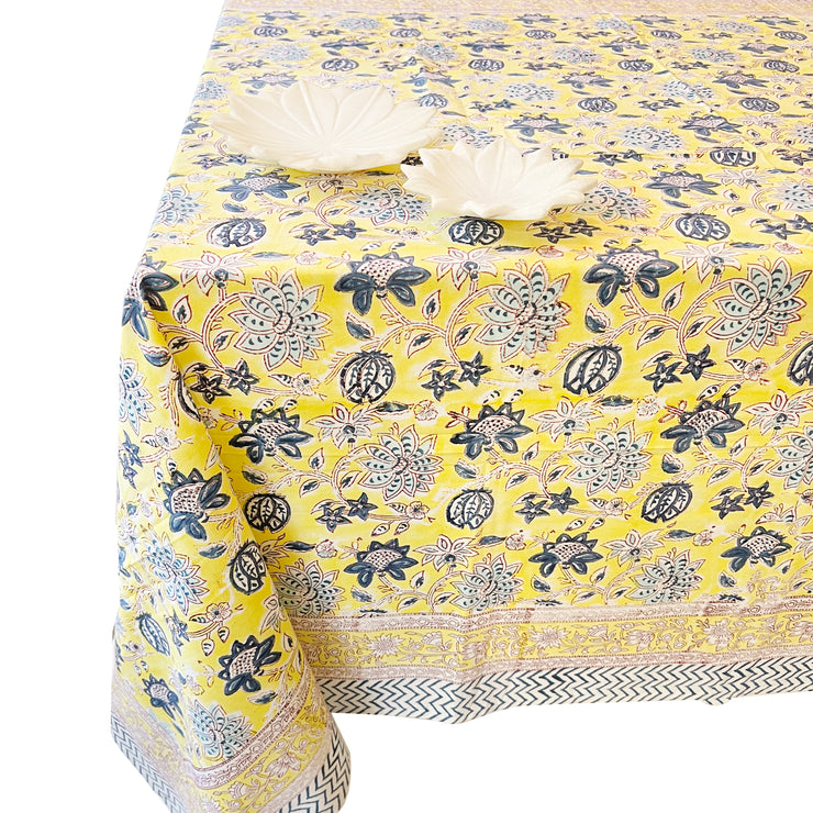 Ivy Table Cover - Sunshine Yellow