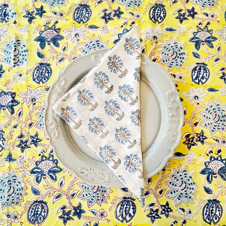 Ivy Table Cover - Sunshine Yellow