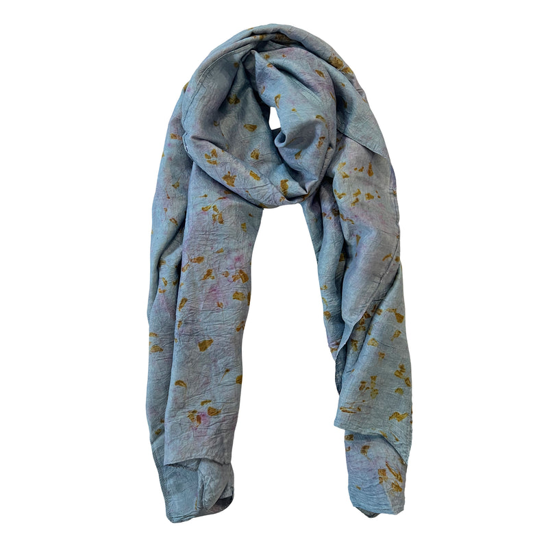 Blue Purple - Eco Print Stole