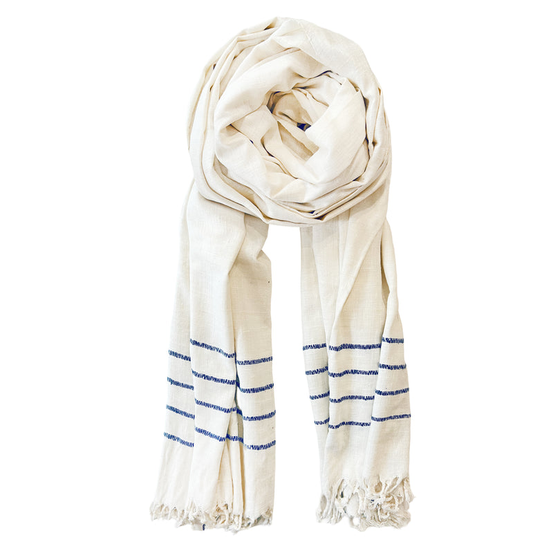 Yoga & Meditation Shawl in Peace Silk