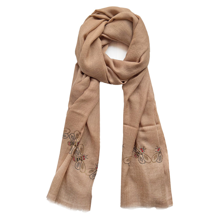 Latte Swarovski Stole