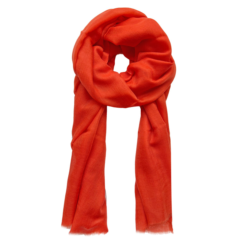 Cashmere Coral Scarf