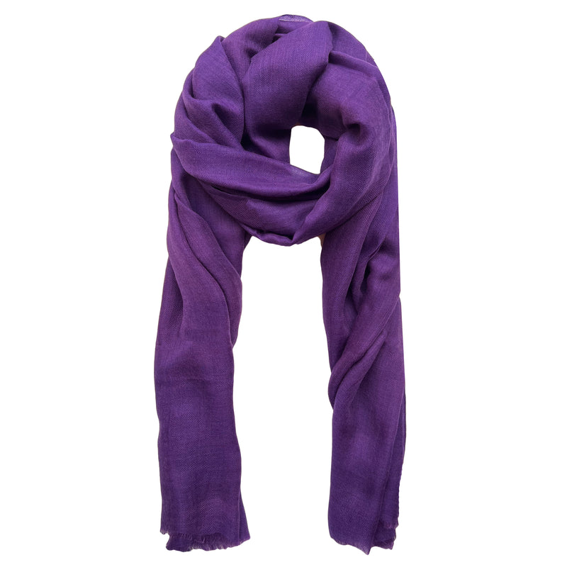 Cashmere Iris Scarf