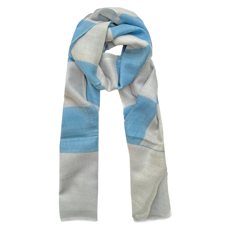Sky Check Scarf