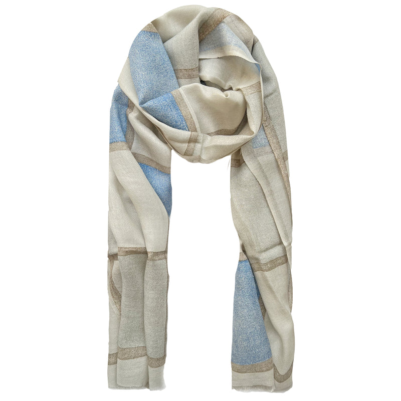 Stone Check Scarf