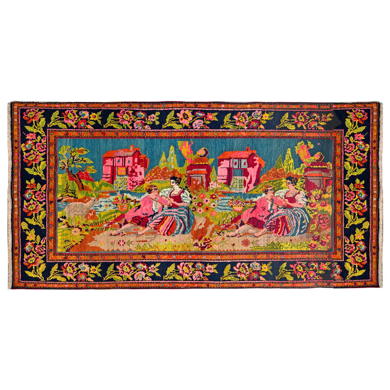 Karabagh One-OF-A-Kind-Afghan Rug