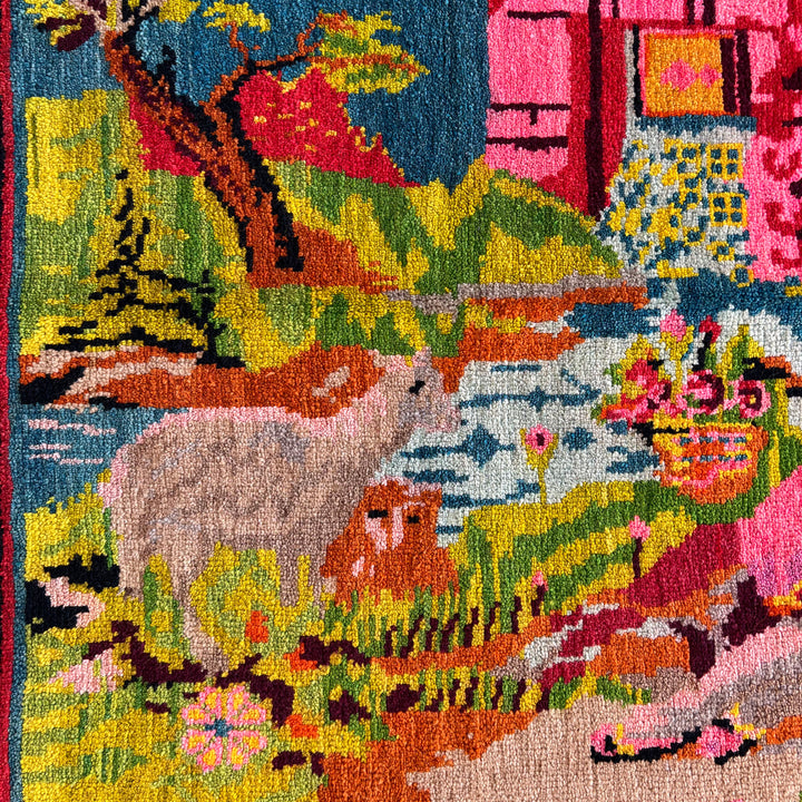 Karabagh One-OF-A-Kind-Afghan Rug