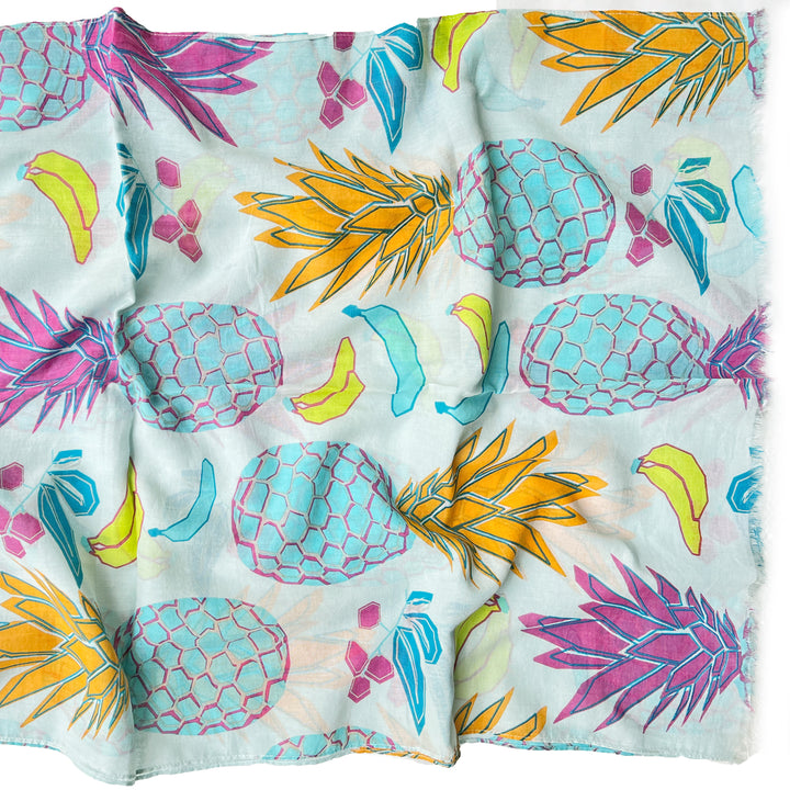 Tropical Cotton Scarf