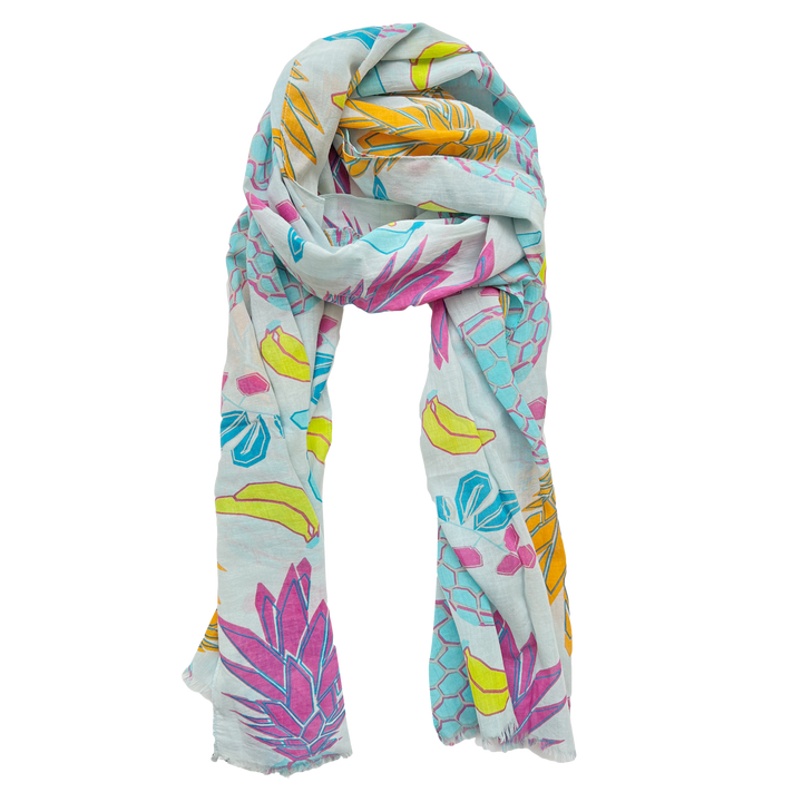 Tropical Cotton Scarf