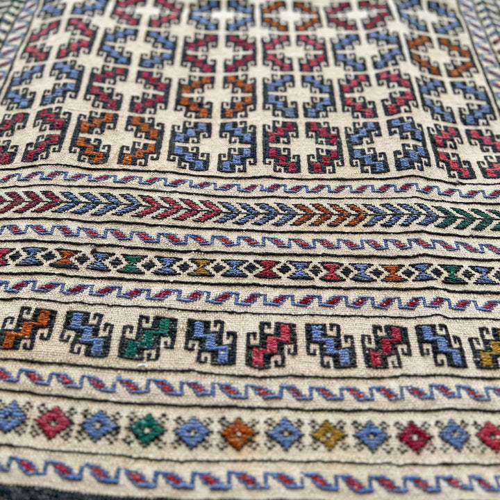 Ibrahim Sozani One-OF-A-Kind-Afghan Rug