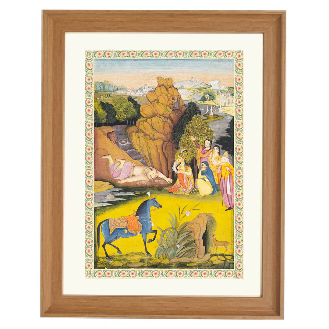 Shirin & Farhad, 1810 Art Print