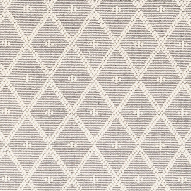 IVORY AND GREY KILIM DHURRIE CUSTOM MADE
