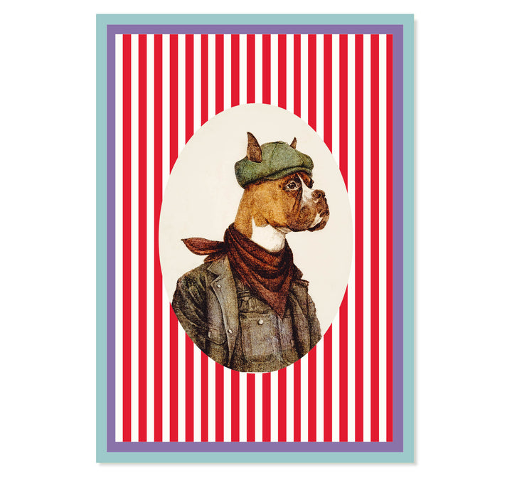 Sir Barks-alot Art Print