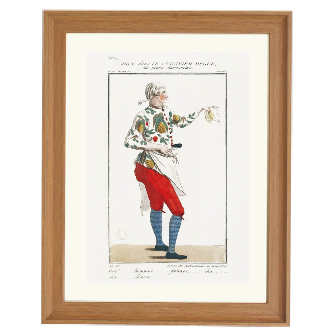 The Gourmet Jester Art Print