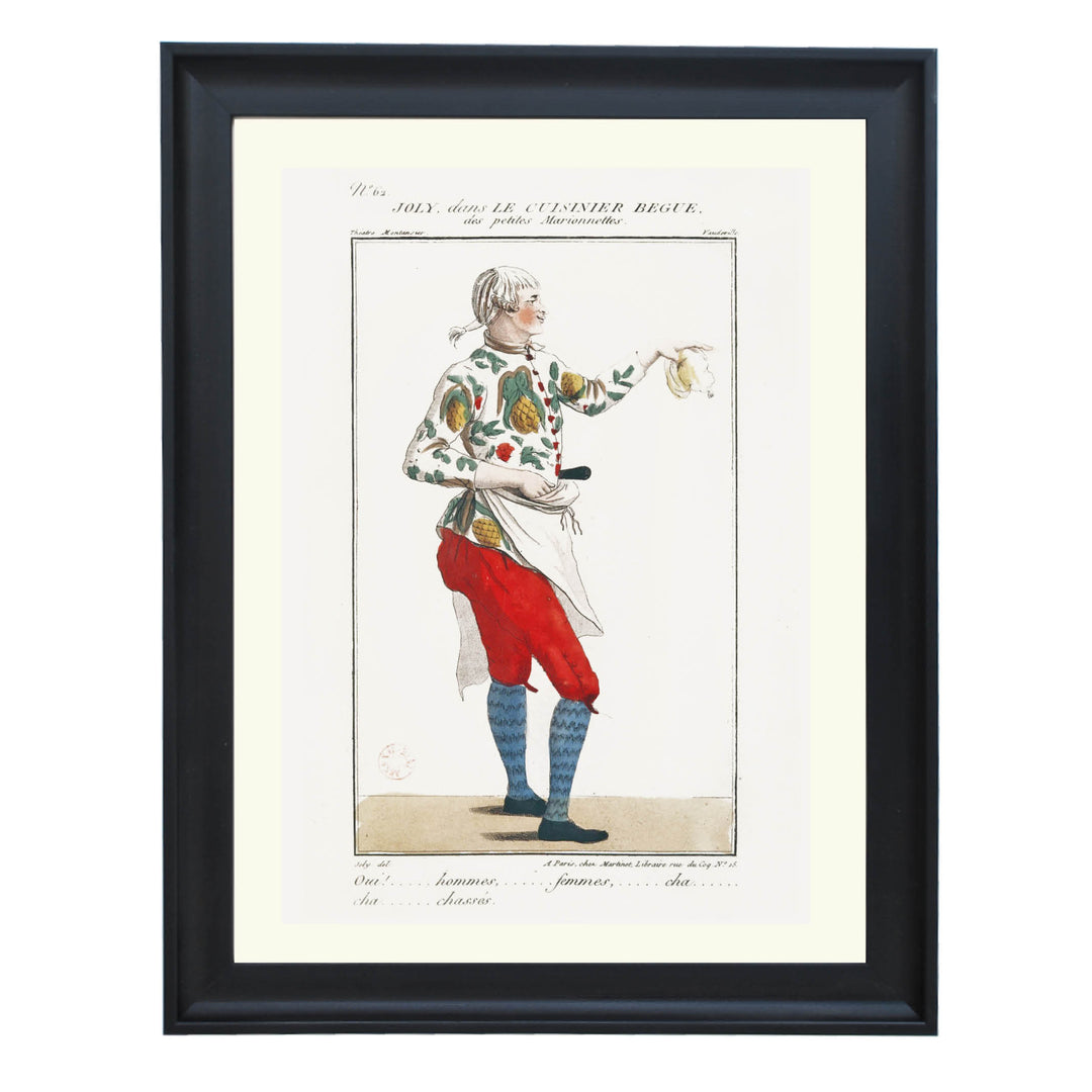 The Gourmet Jester Art Print