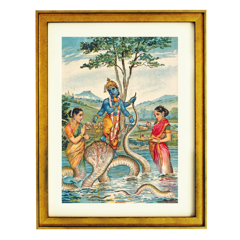 Kaliya Mardan Art Print