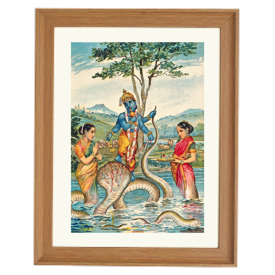 Kaliya Mardan Art Print