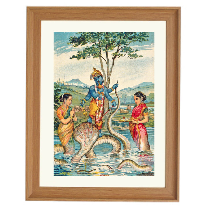 Kaliya Mardan Art Print